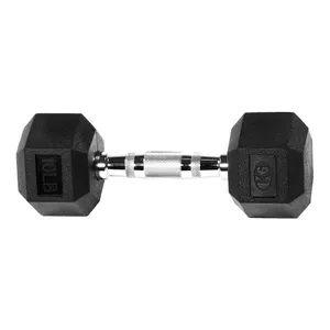 Mancuerna Pesa Gym Hex Encauchetada (10 lb) K6
